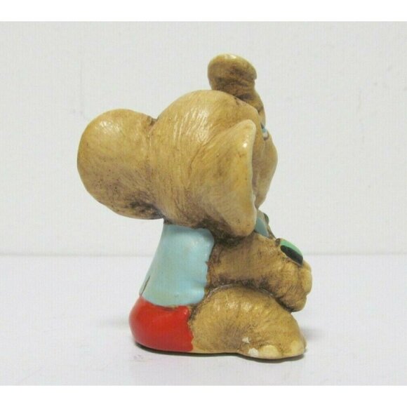 Vintage Tinker Ware Elephant Cosmo handpainted figurine Moorcraft England - Picture 7 of 12